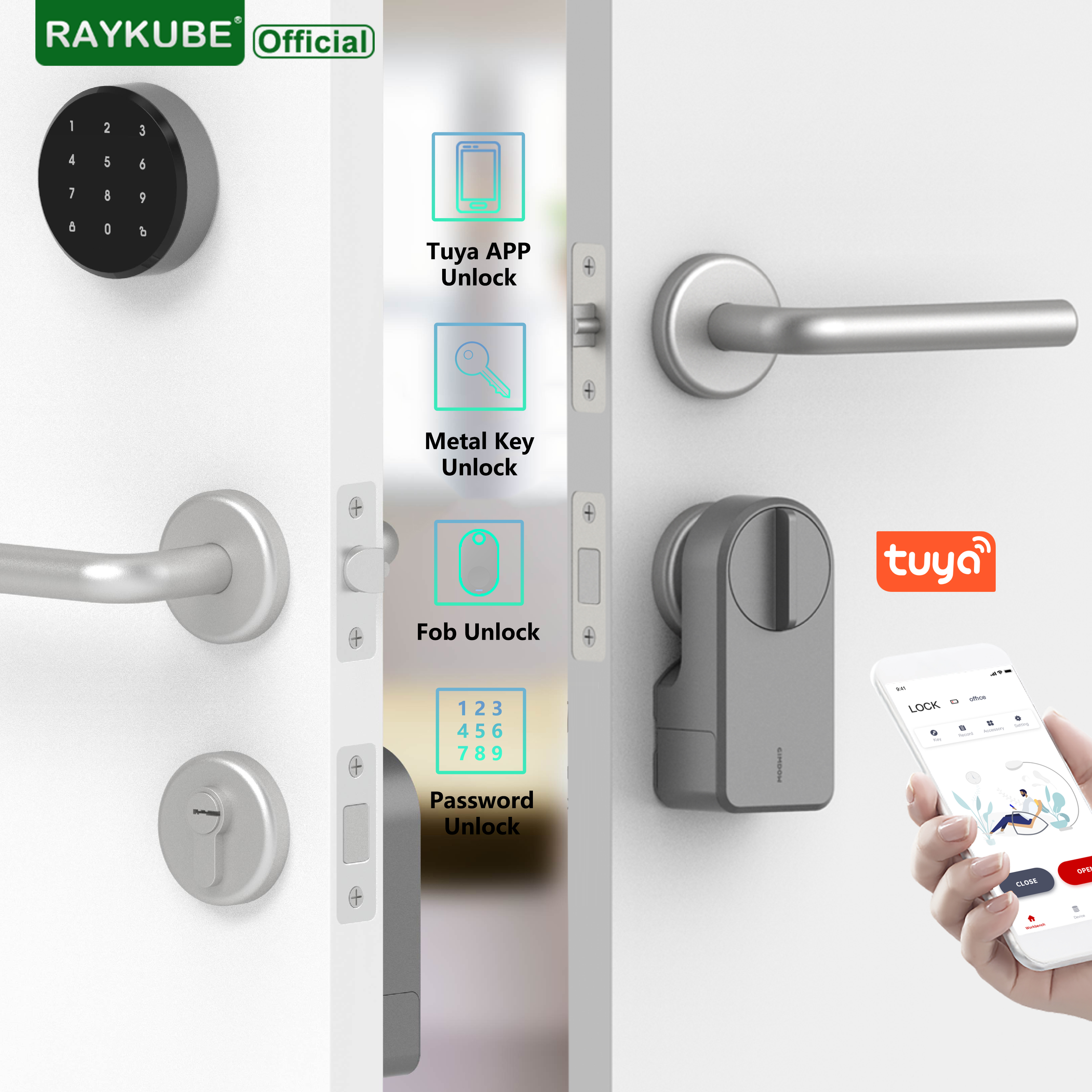 Smart Home Japan - RAYKUBE A1 Pro Tuya BEL Smart