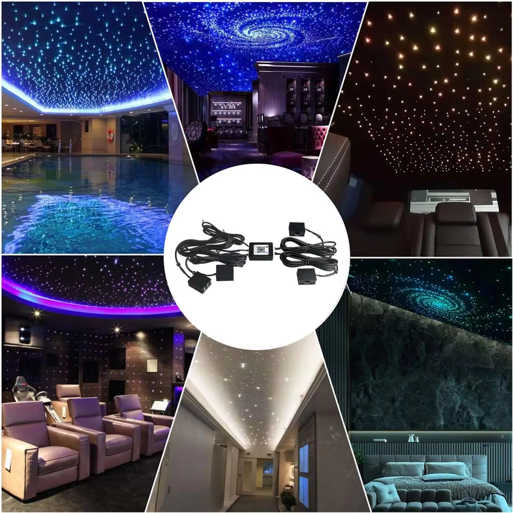 Smart Home Interior - Bluetooth APP Smart Phone&Remote Control Fiber