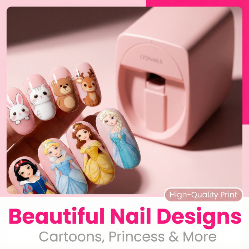 Smart Home Interior - Portable 3D Nail Art Printer Smart