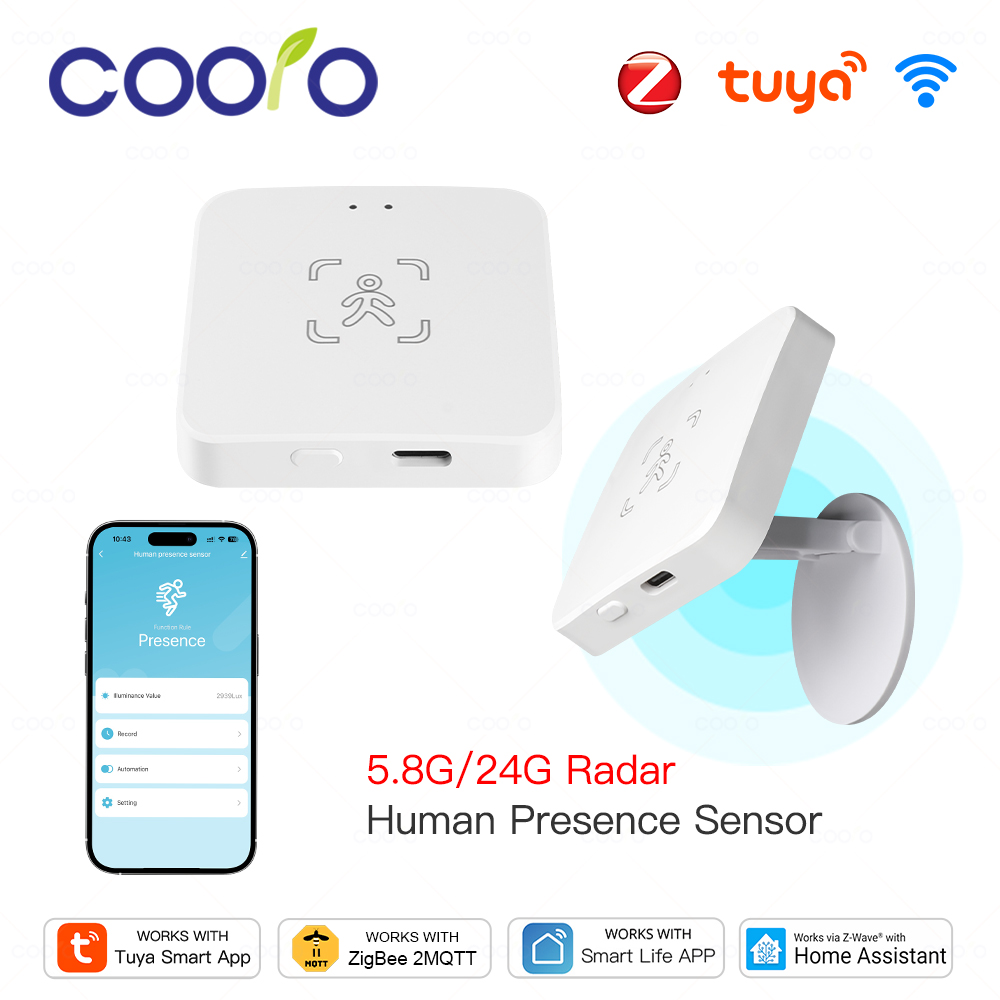 Smart Home Sistem - Tuya WiFi/ Zigbee Smart Human Presence