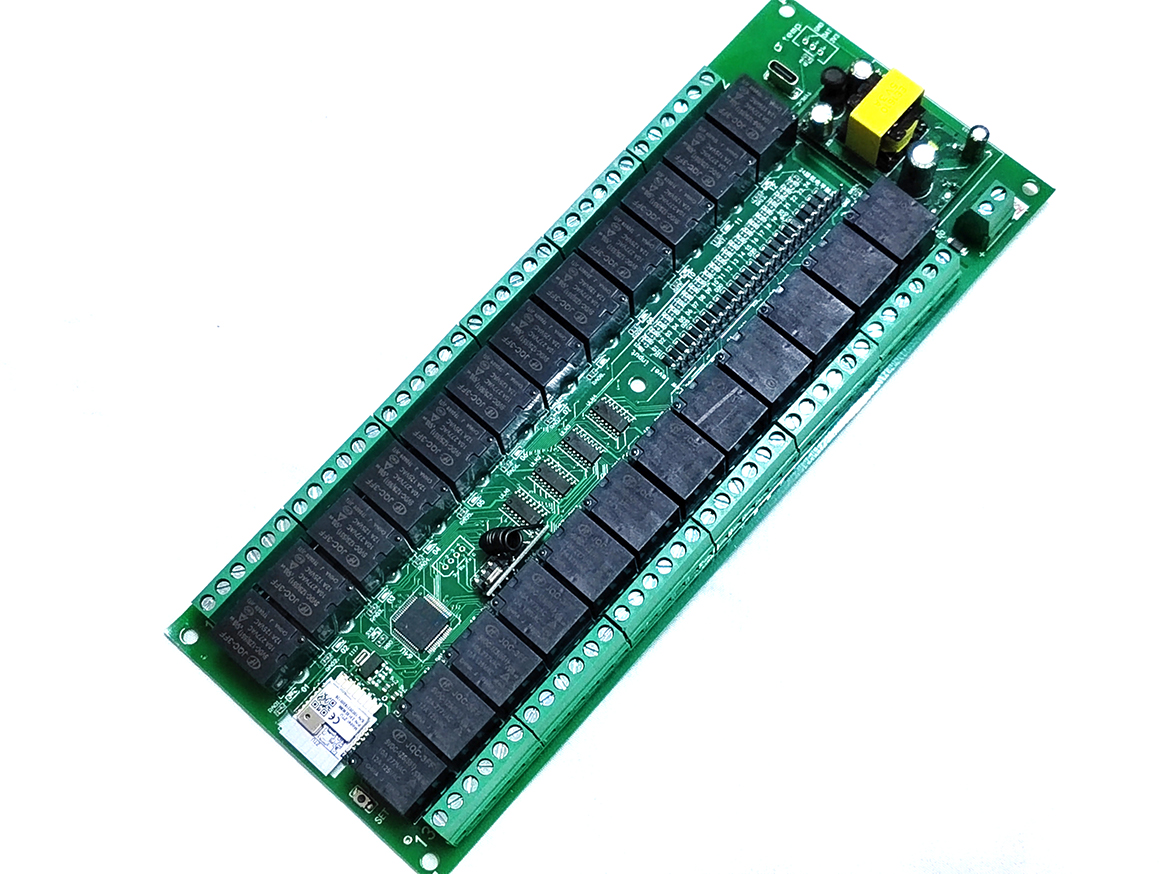 Smart Home Sistem - Relay Switch Module 24 Channel Works