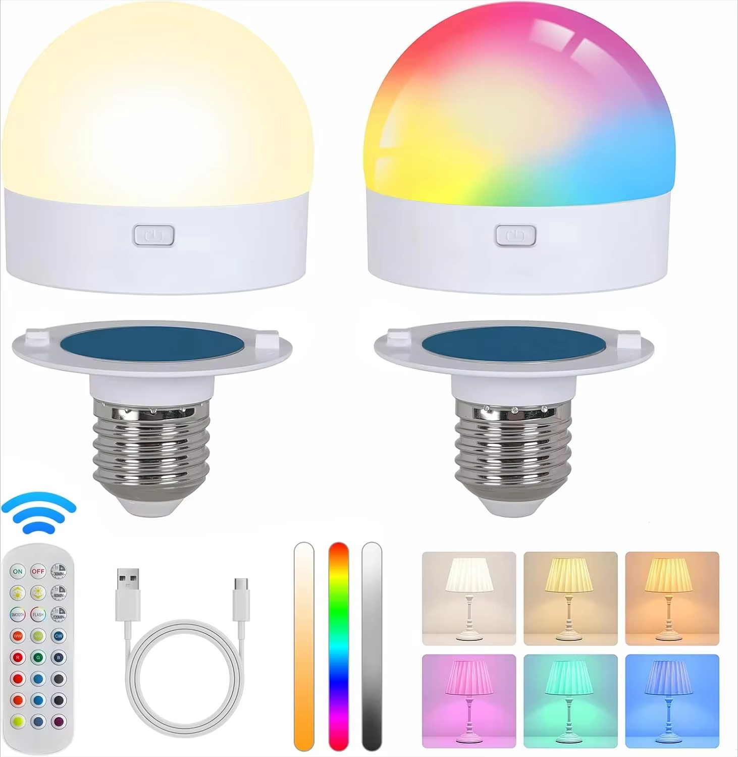 Smart Home Japan - E27 RGB LED Light Bulb 5V