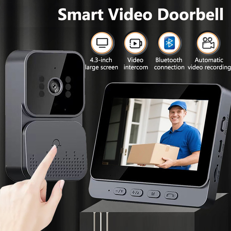 Smart Home Dashboard - Wireless Video Intercom Doorbell HD Night