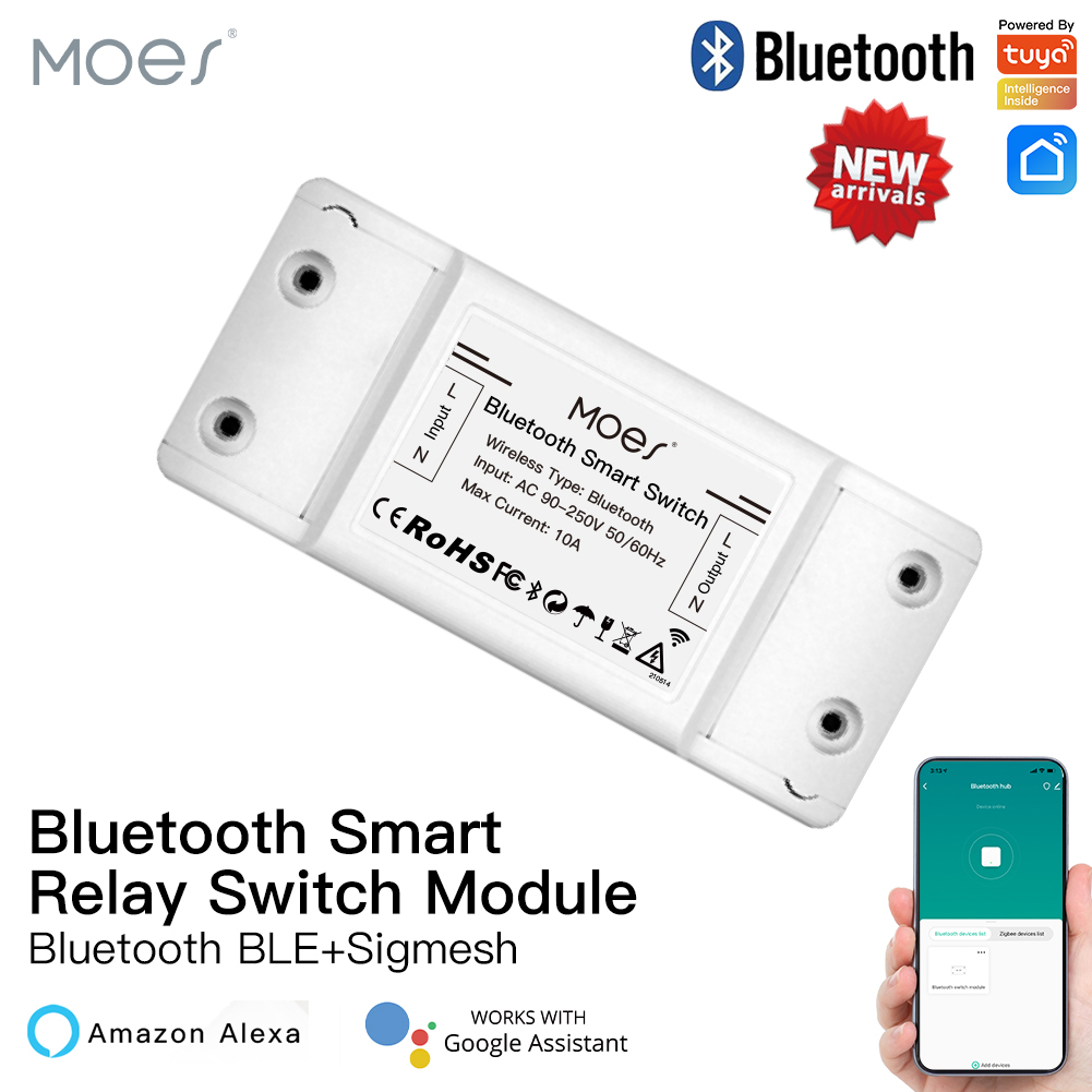 Smart Home Moes - MOES Bluetooth Smart Switch Relay Module
