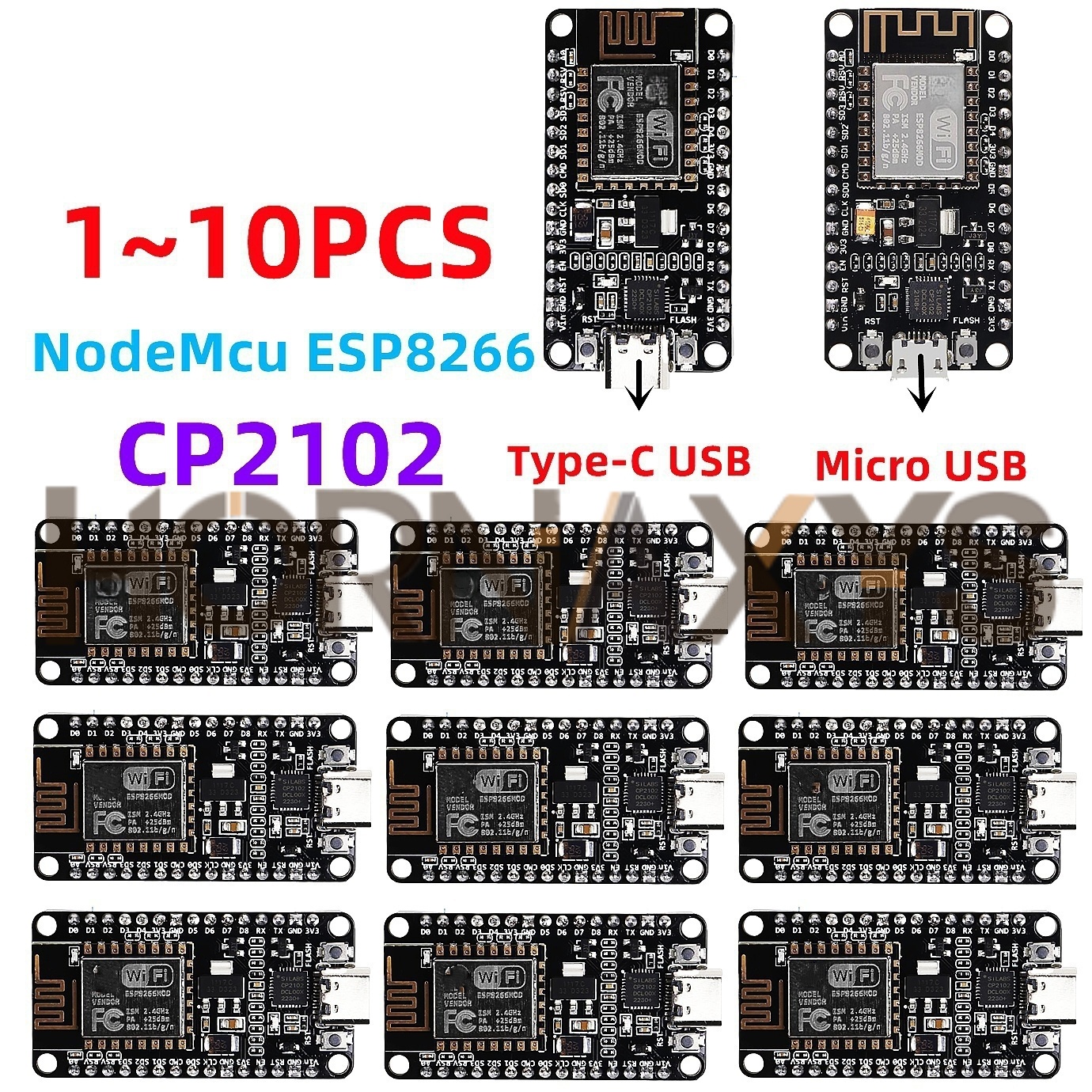 Smart Home Esp8266 - 1-10PCS/Wireless Module CP2102 NodeMcu V3 V2