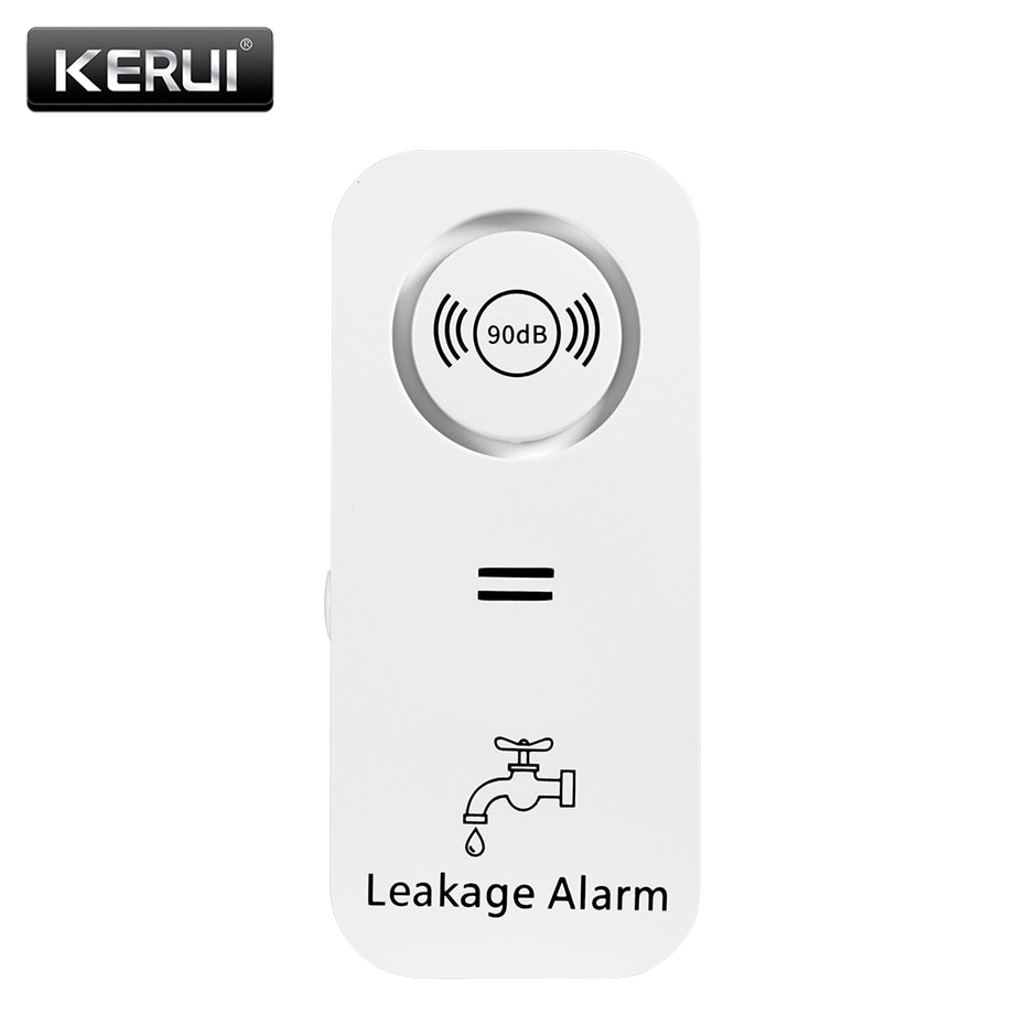 Wifi Water Leak Detector - KERUI Wireless Water Sensor 90dB Alarm