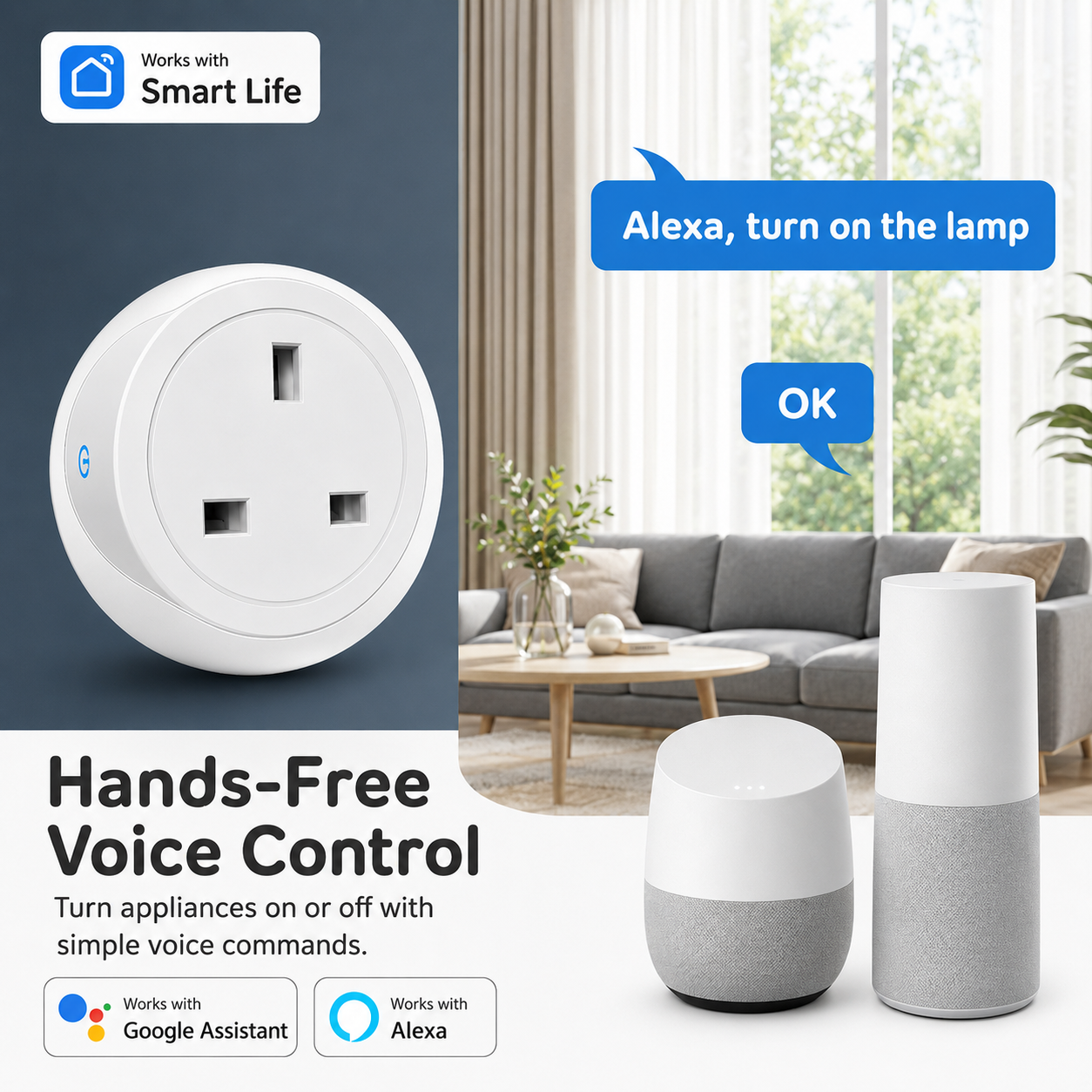 Tuya UK Smart Plug WiFi Blueto - Smart Home Energy App 리뷰 및 가격