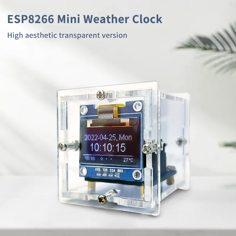 ESP8266 Mini Weather Clock Kit - Smart Home Esp8266 리뷰 및 가격