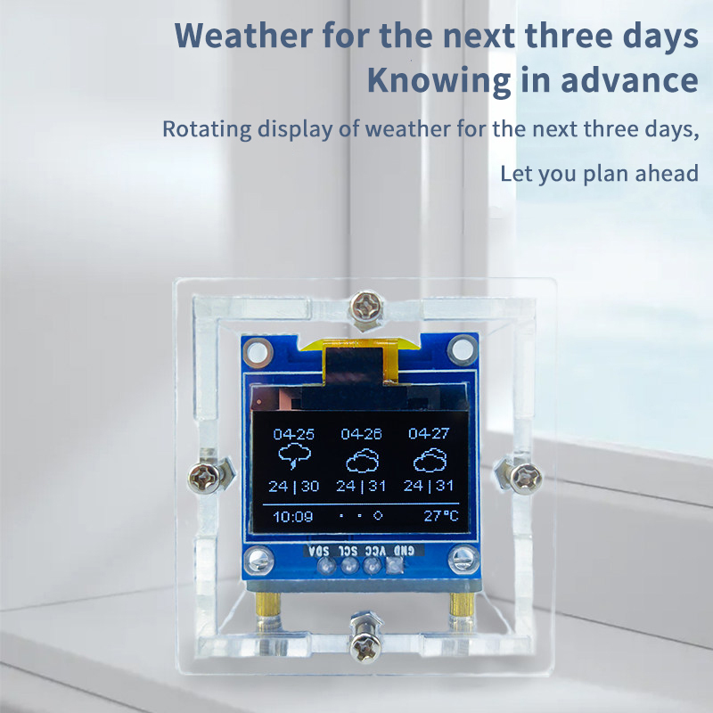 ESP8266 Mini Weather Clock Kit - Smart Home Esp8266 리뷰 및 가격