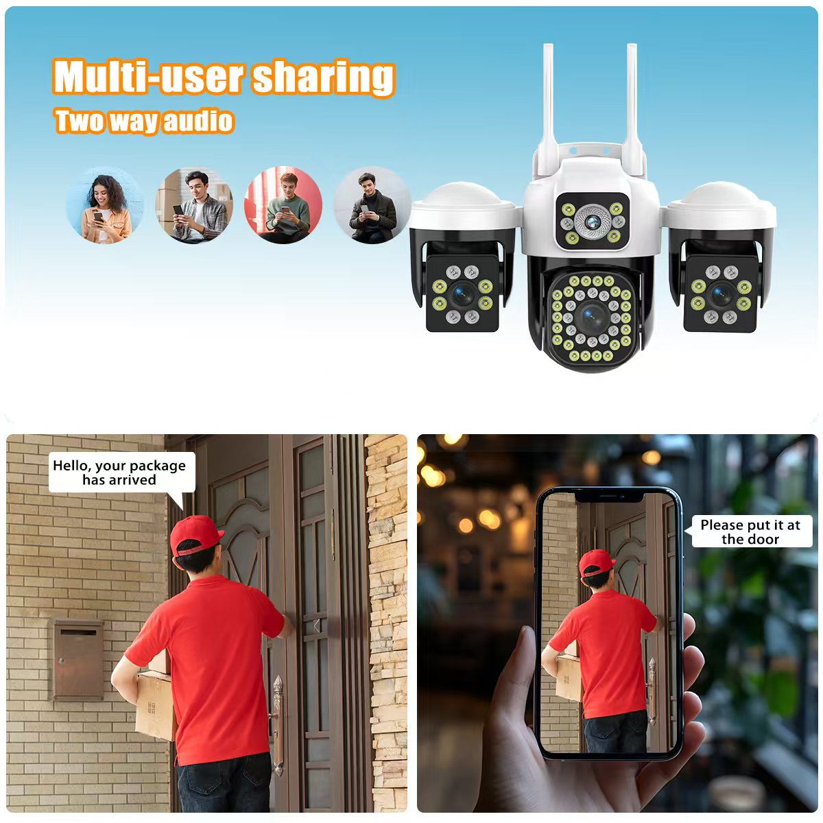 15MP 8K WiFi IP Camera Triple  - Smart Home Kamera Outdoor 리뷰 및 가격