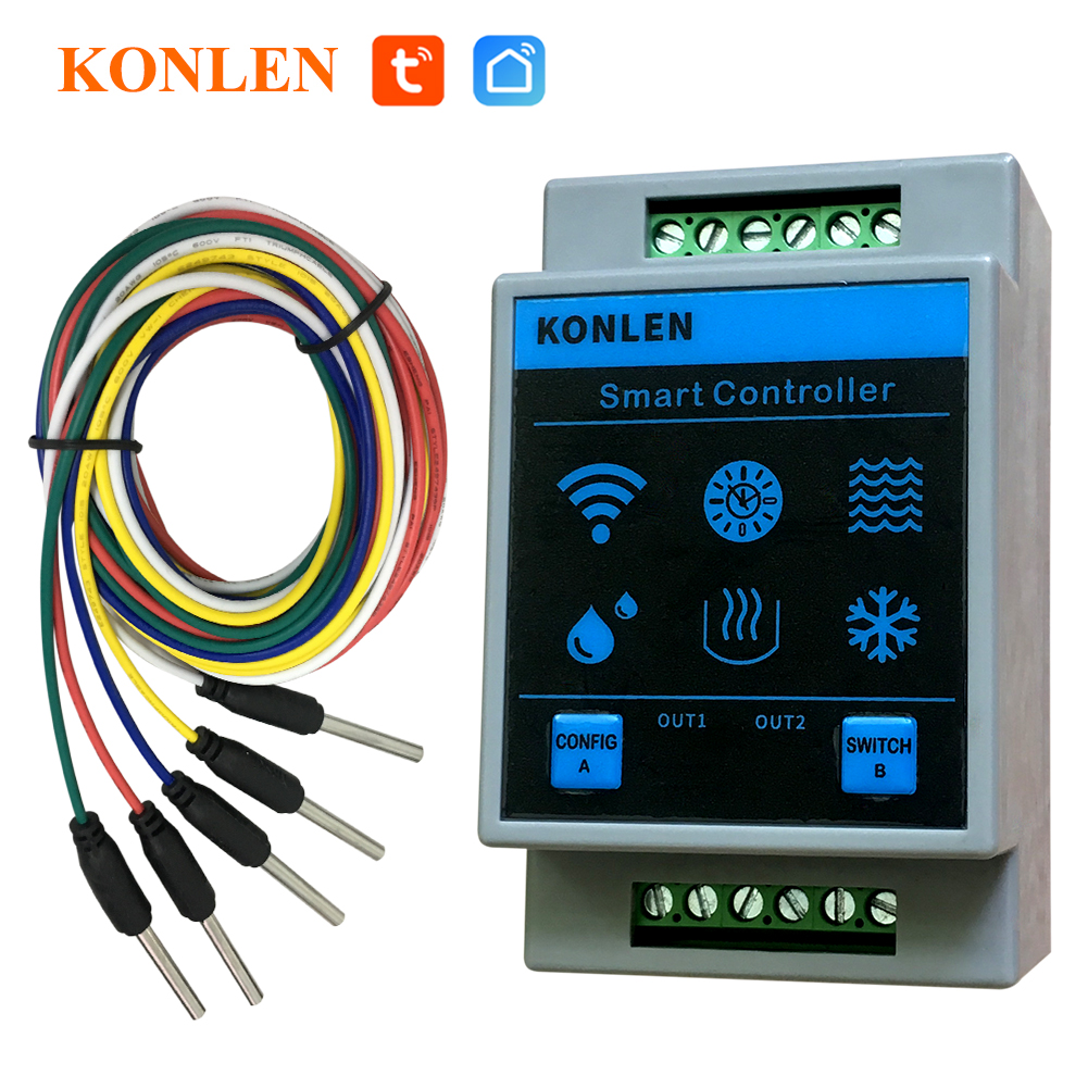 KONLEN Tuya Water Level Sensor - Wifi Water Leak Detector 리뷰 및 가격