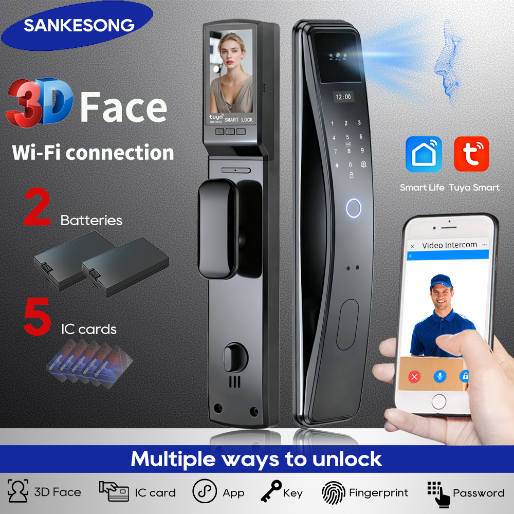 SANKESONG Tuya Smart 3D Face D - Smart Home Battery Camera 리뷰 및 가격
