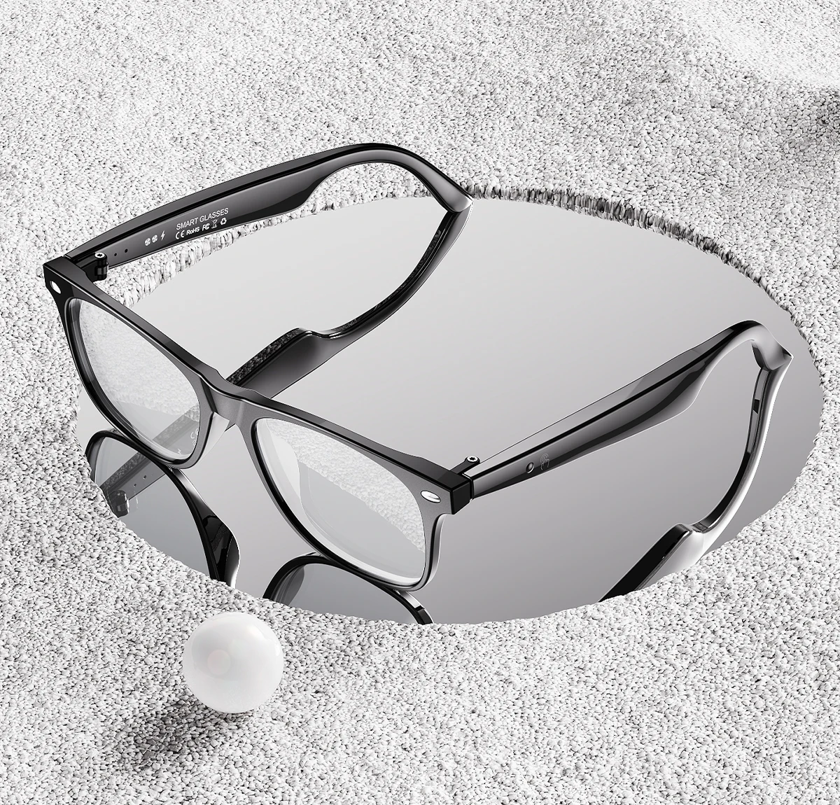 W100 Smart Glasses 134 Online  - Homesmart Online 리뷰 및 가격
