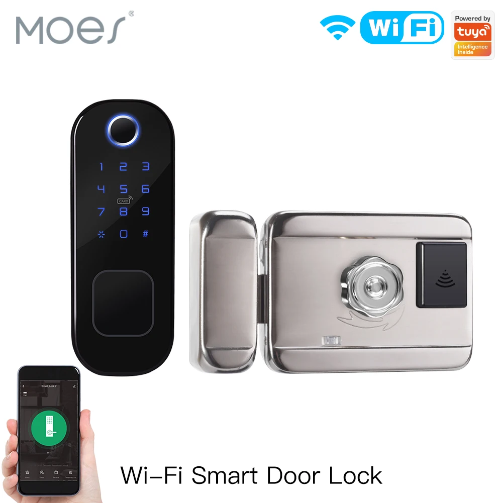 MOES WiFi Tuya Smart Lock Door - Smart Home Moes 리뷰 및 가격