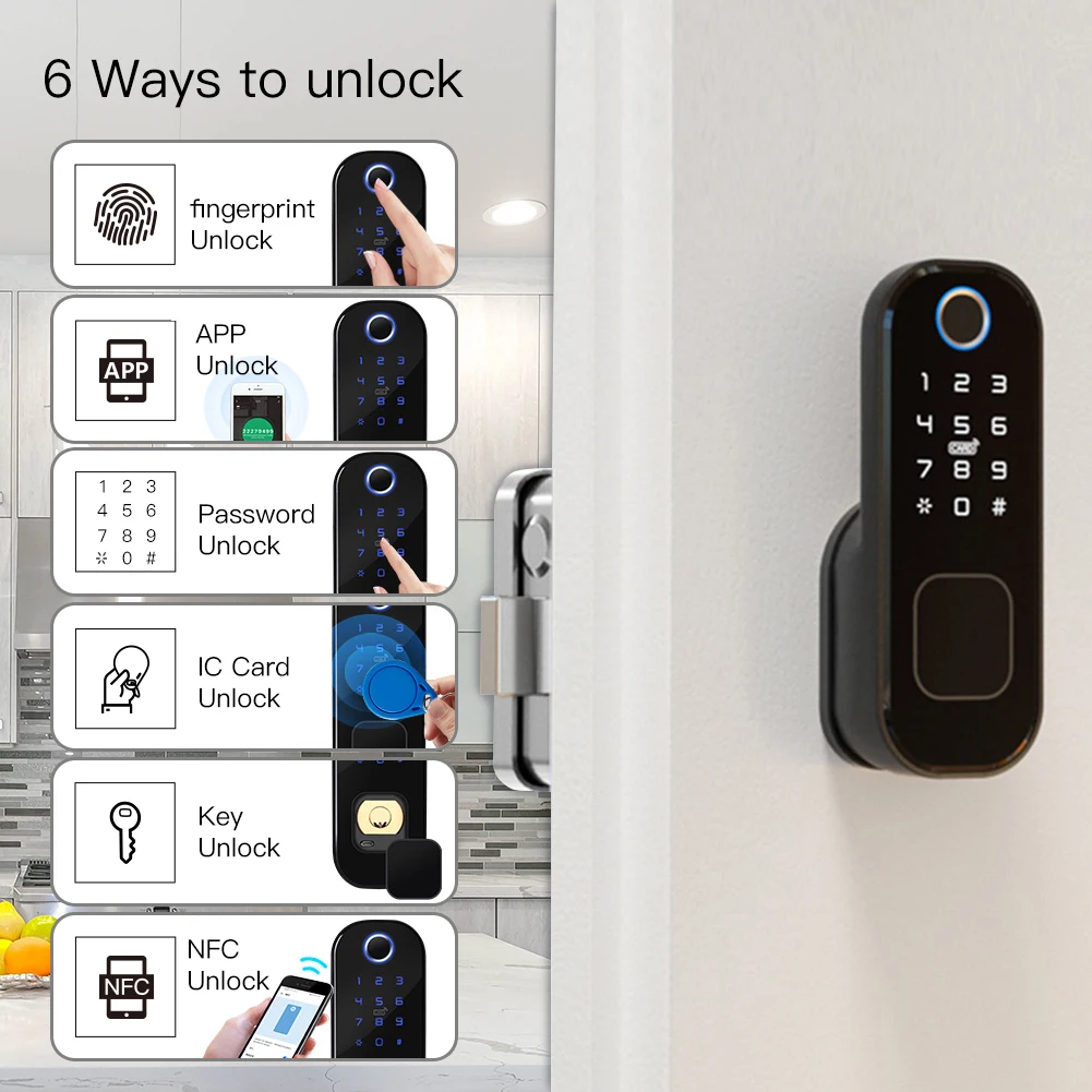 MOES WiFi Tuya Smart Lock Door - Smart Home Moes 리뷰 및 가격