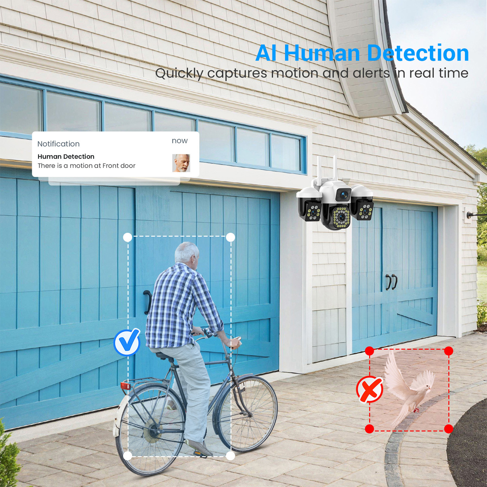 WiFi IP Camera Outdoor 15MP 8K - Smart Home Kamera Outdoor 리뷰 및 가격