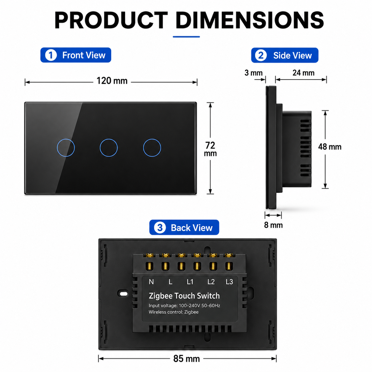 Melery Zigbee Smart Light Swit - Smart Home Moes 리뷰 및 가격