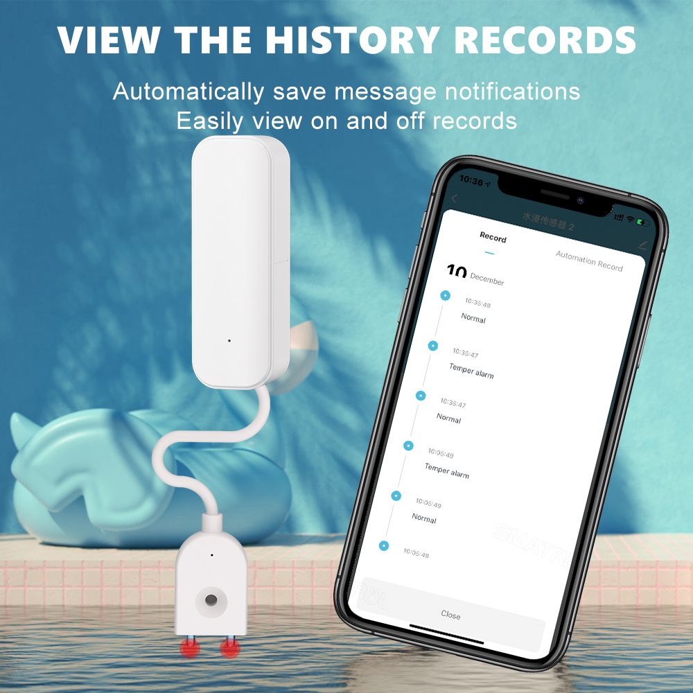 WiFi/Zigbee Water Level Sensor - Wifi Water Leak Detector 리뷰 및 가격