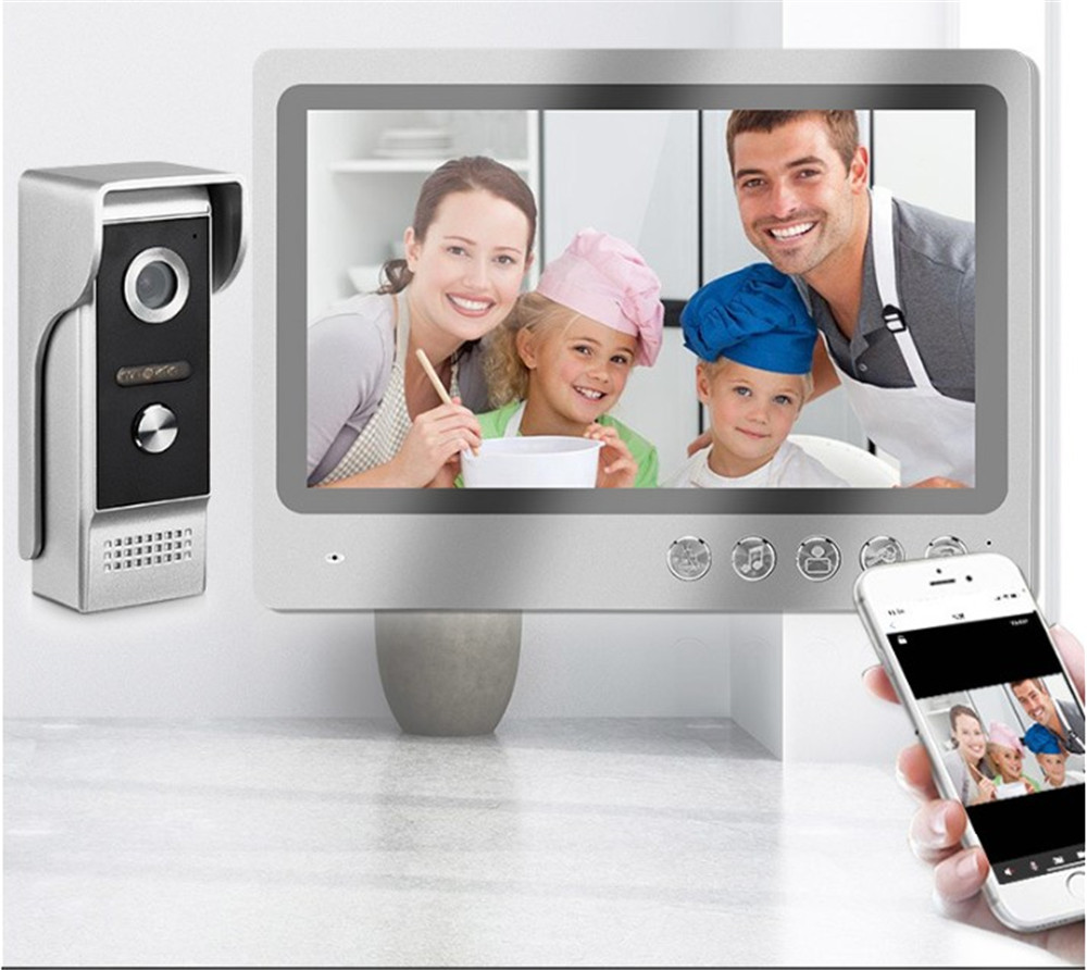 9Inch HD Screen Tuya APP Wired - Wifi Doorbell Camera 리뷰 및 가격
