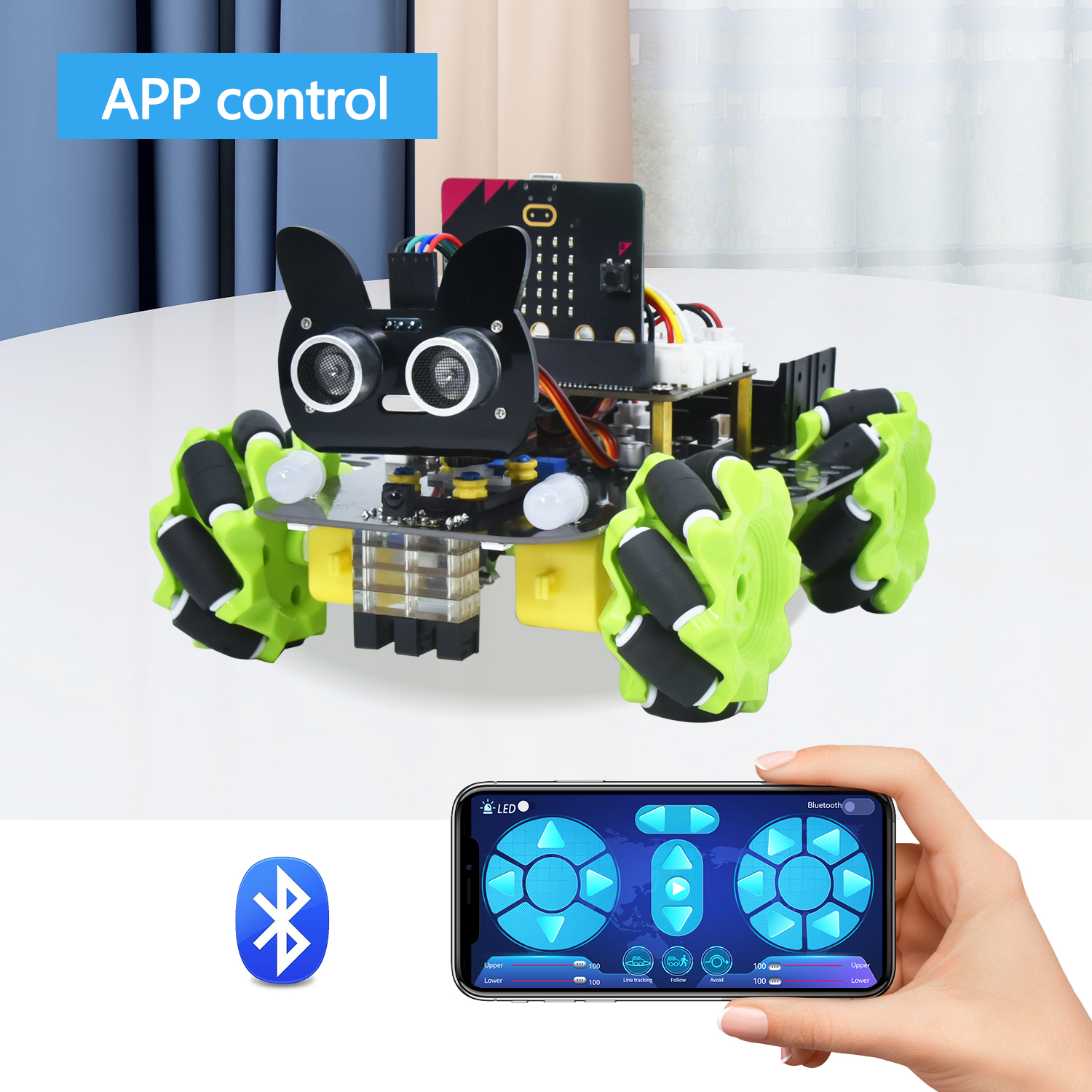 Keyestudio Microbit V2.0 4WD M - Smart Home Micro Bit 리뷰 및 가격