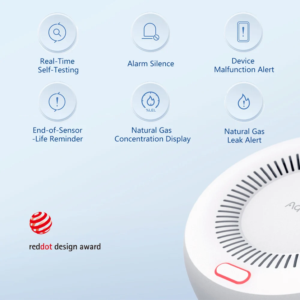 Aqara Natural Gas Detector Sma - Smart Home Zestaw 리뷰 및 가격
