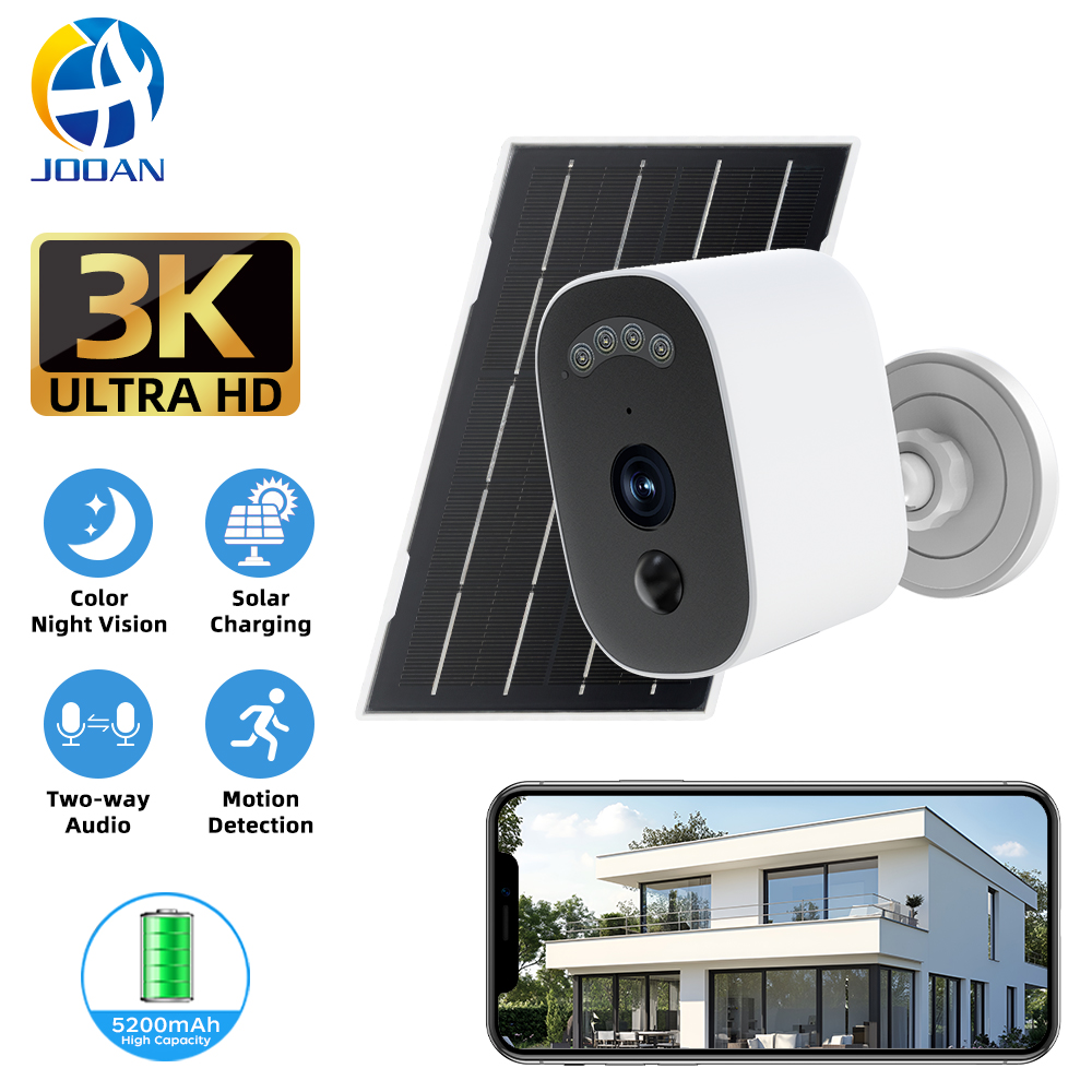 Jooan 3K HD Solar Security Cam - Smart Home Battery Camera 리뷰 및 가격