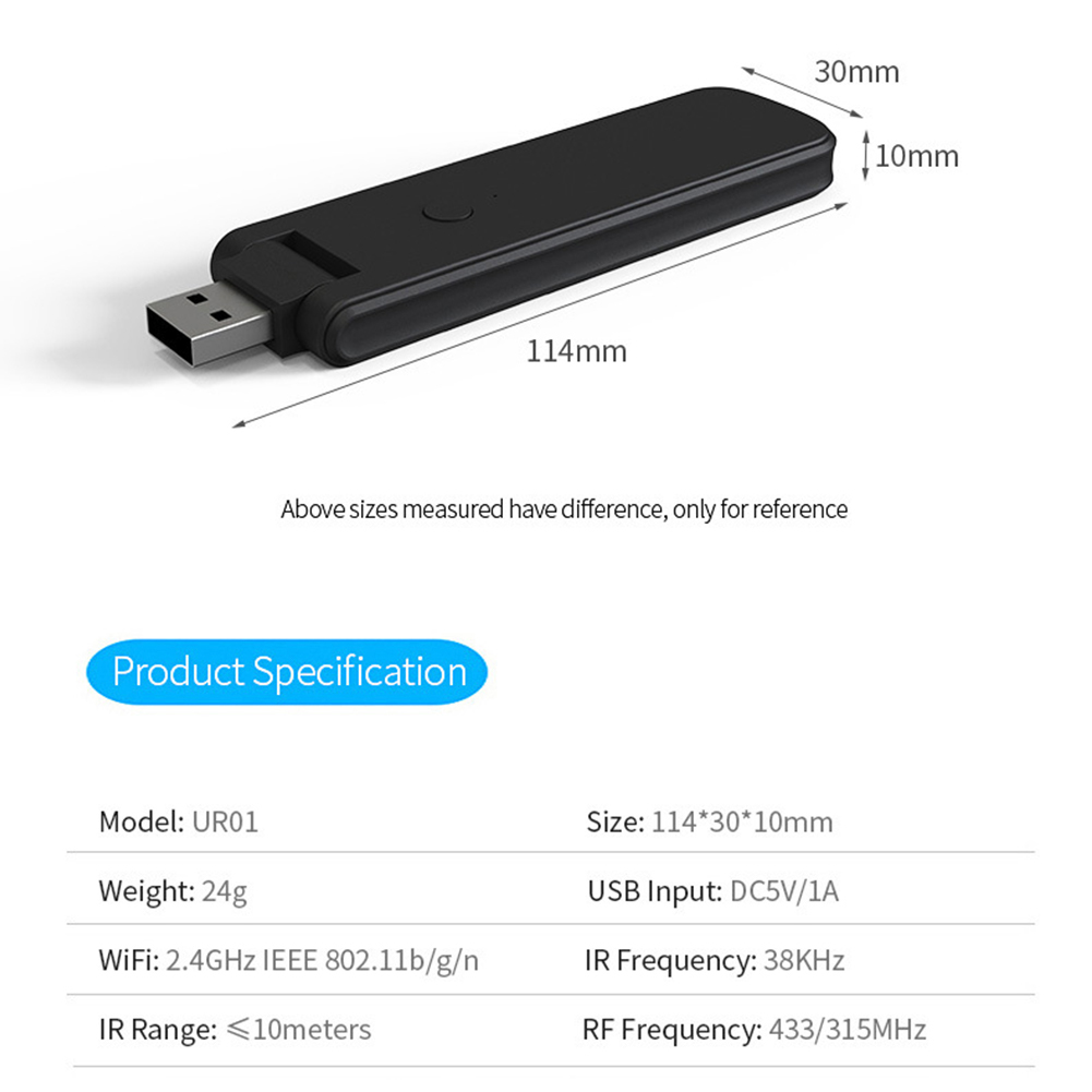 1Pc Smart RF IR Remote Control - Smart Home Energy App 리뷰 및 가격