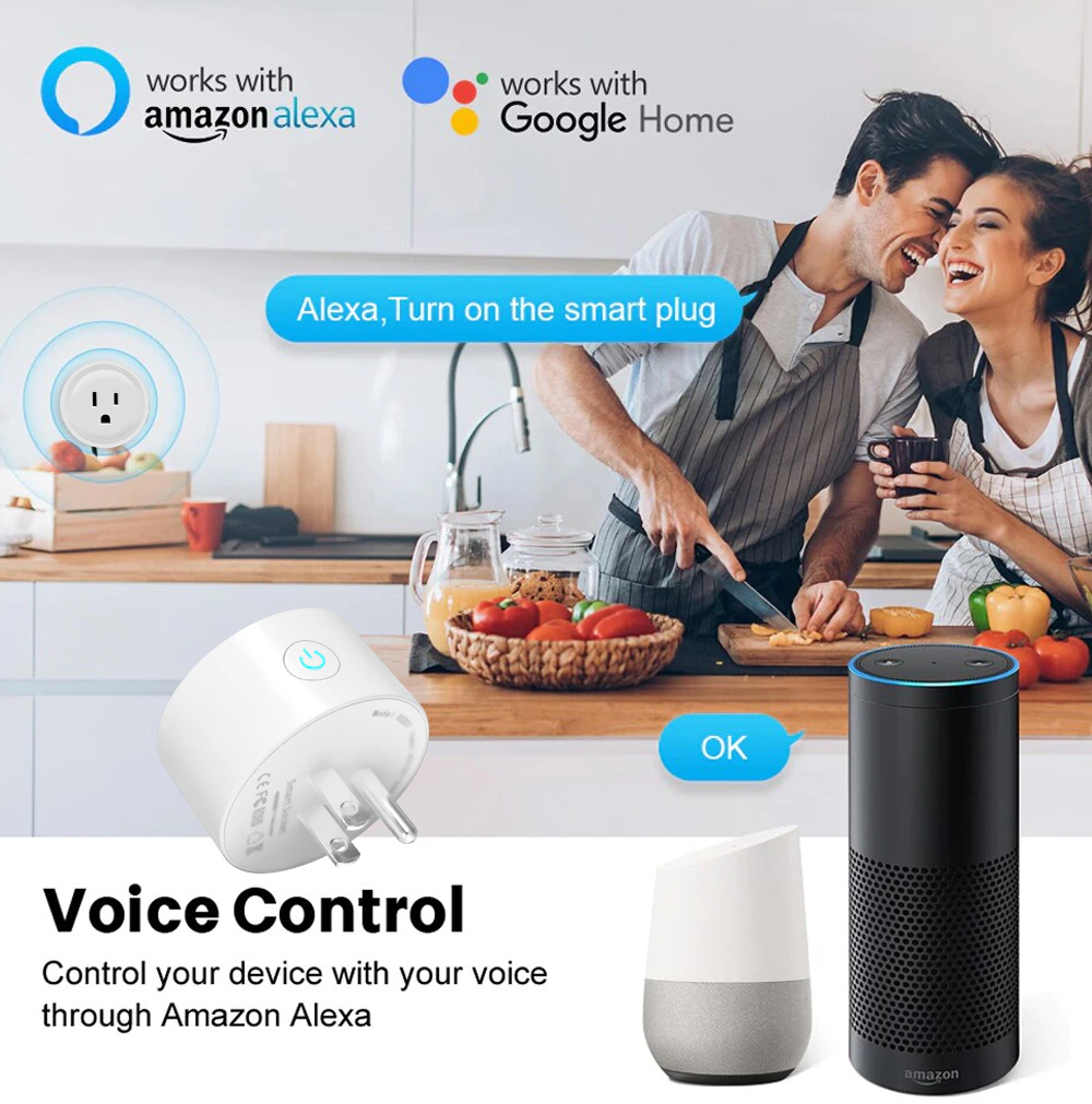 16A Tuya Smart WiFi Plug US St - Smart Home Japan 리뷰 및 가격