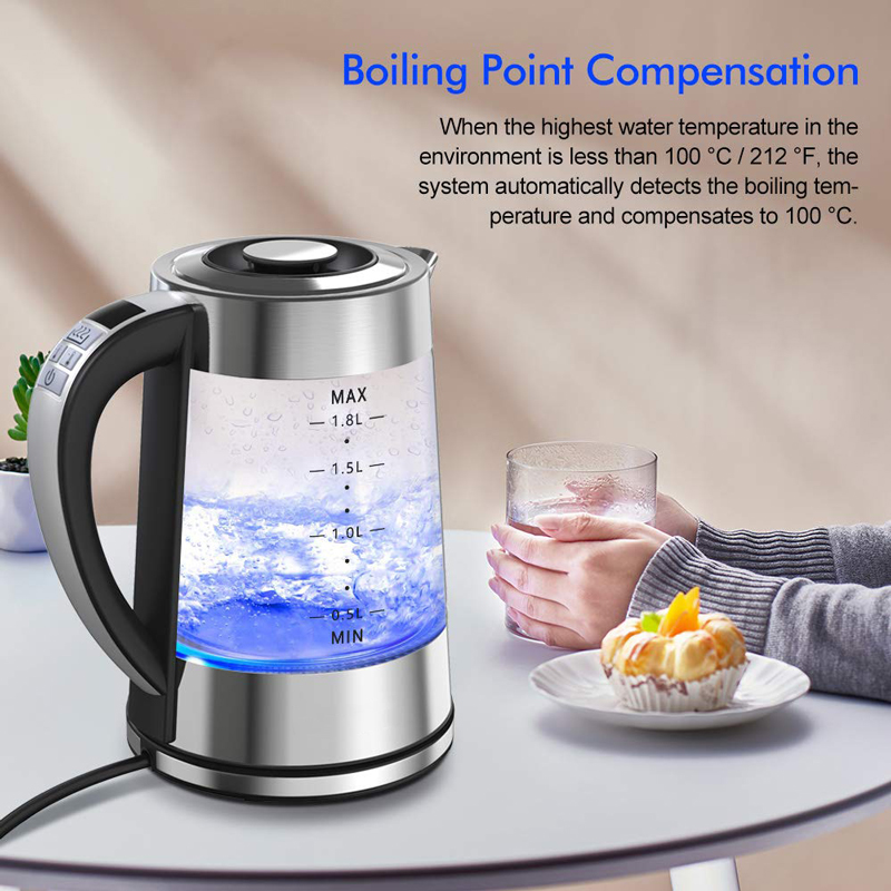 Smart Thermostatic Glass Elect - Home Smart Kettle 리뷰 및 가격