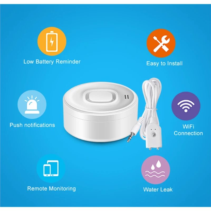 【SURPISE】Tuya Wifi Water Leak  - Wifi Water Leak Detector 리뷰 및 가격