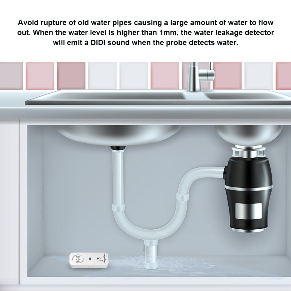 KERUI Wireless Water Sensor 90 - Wifi Water Leak Detector 리뷰 및 가격