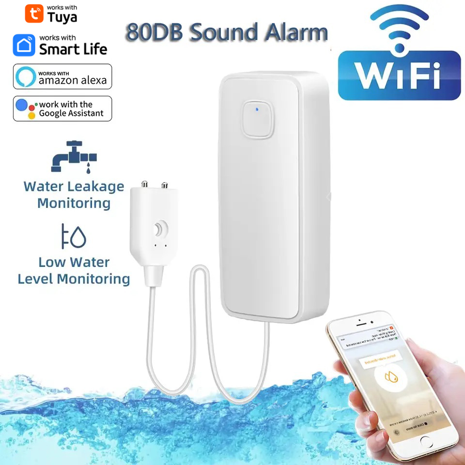 Tuya WiFi Smart Water Leak Sen - Wifi Water Leak Detector 리뷰 및 가격