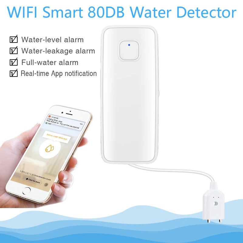 Tuya WiFi Smart Water Leak Sen - Wifi Water Leak Detector 리뷰 및 가격