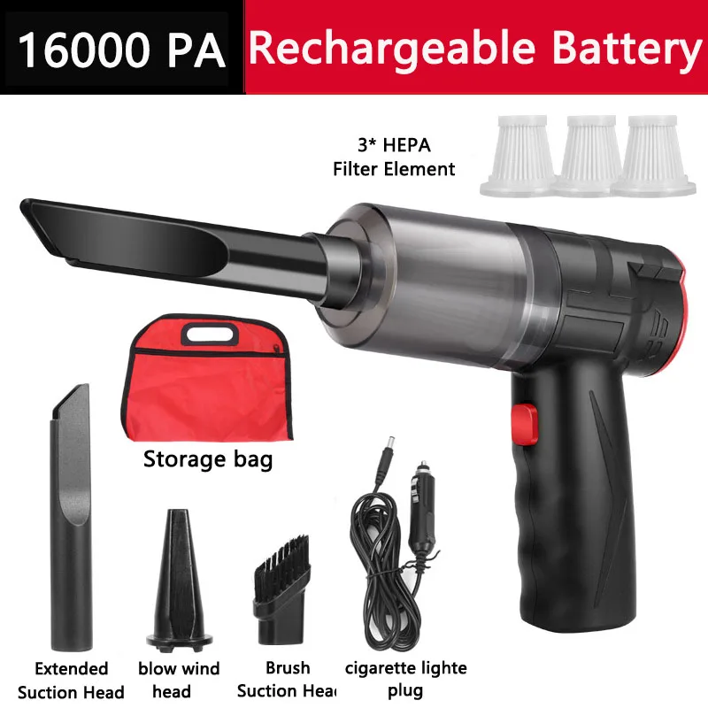 16000PA Powerful Suction Car H - Smart Home Interior 리뷰 및 가격