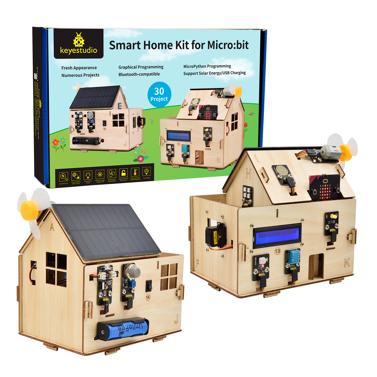 Kidsbits Keyestudio Microbit V - Smart Home Micro Bit 리뷰 및 가격