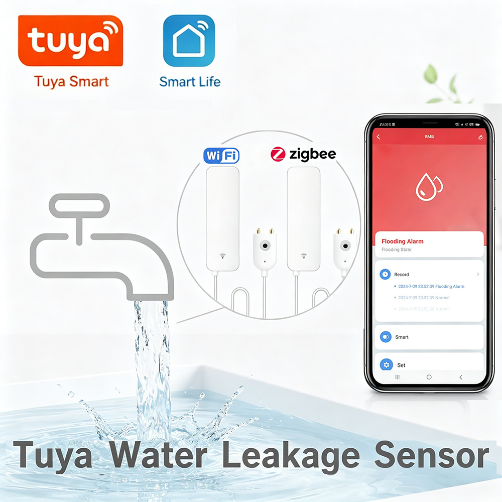 ZigBee WiFi Water Leak Sensor  - Wifi Water Leak Detector 리뷰 및 가격