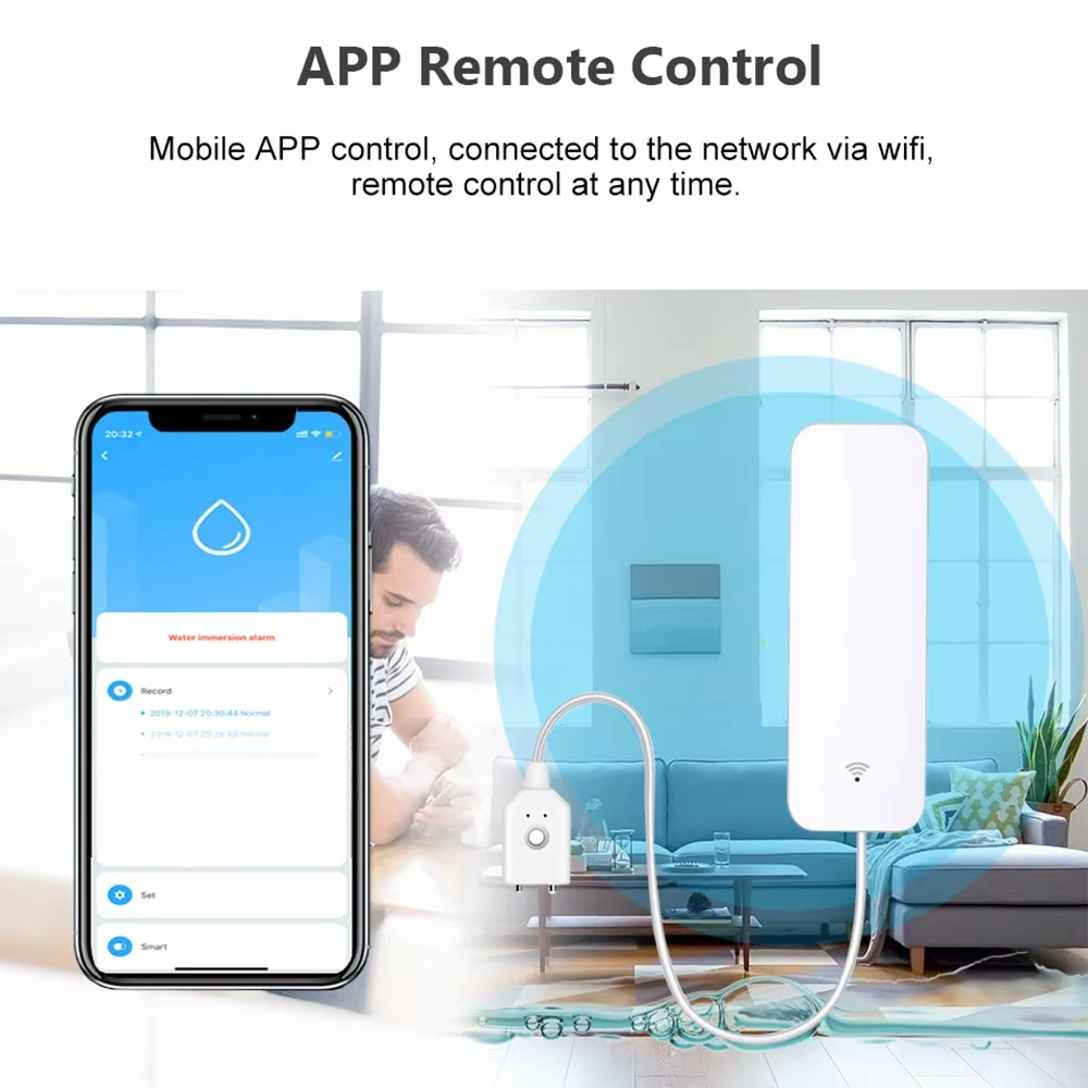 ZigBee WiFi Water Leak Sensor  - Wifi Water Leak Detector 리뷰 및 가격