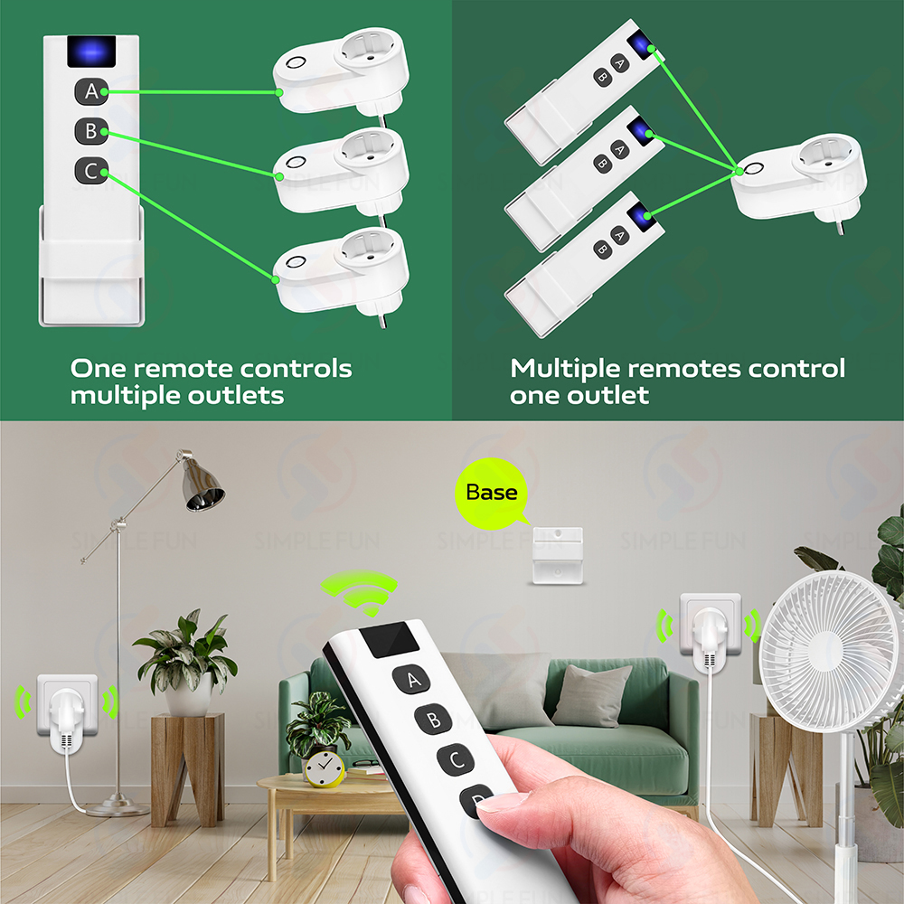 433Mhz Wireless Remote Control - Smart Home Utilities 리뷰 및 가격