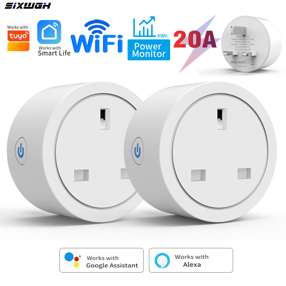 20A Tuya WiFi Smart UK Plug So - Smart Home Energy App 리뷰 및 가격