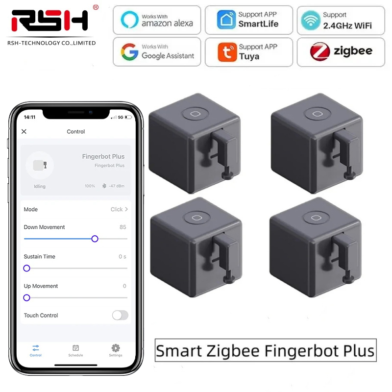 Tuya Zigbee Fingerbot Plus Sma - Smart Home Japan 리뷰 및 가격