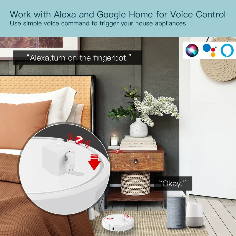 Tuya Zigbee Fingerbot Plus Sma - Smart Home Japan 리뷰 및 가격