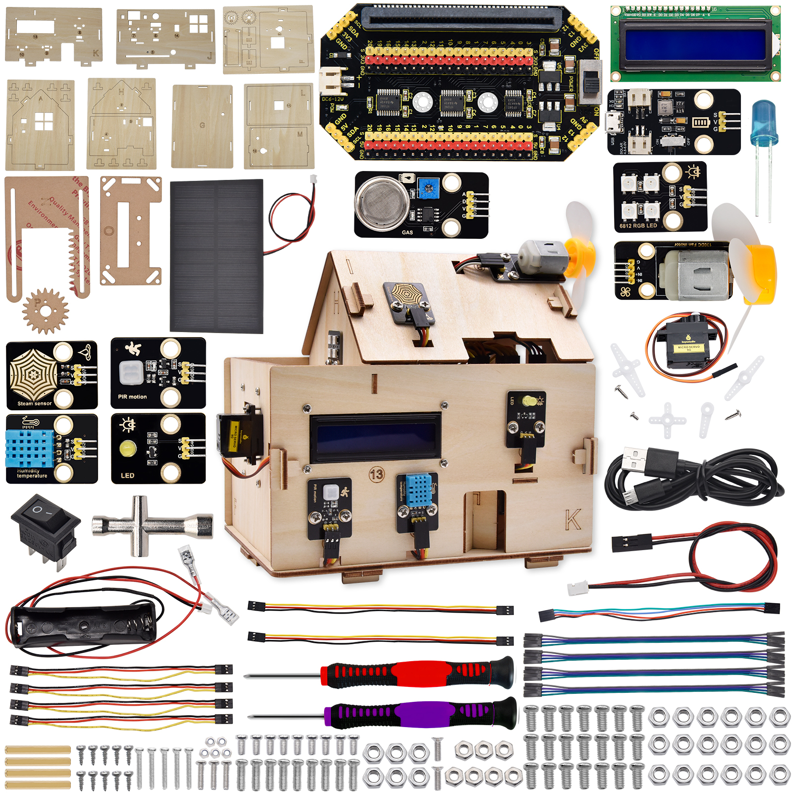 Keyestudio STEM Microbit V2 Sm - Smart Home Micro Bit 리뷰 및 가격