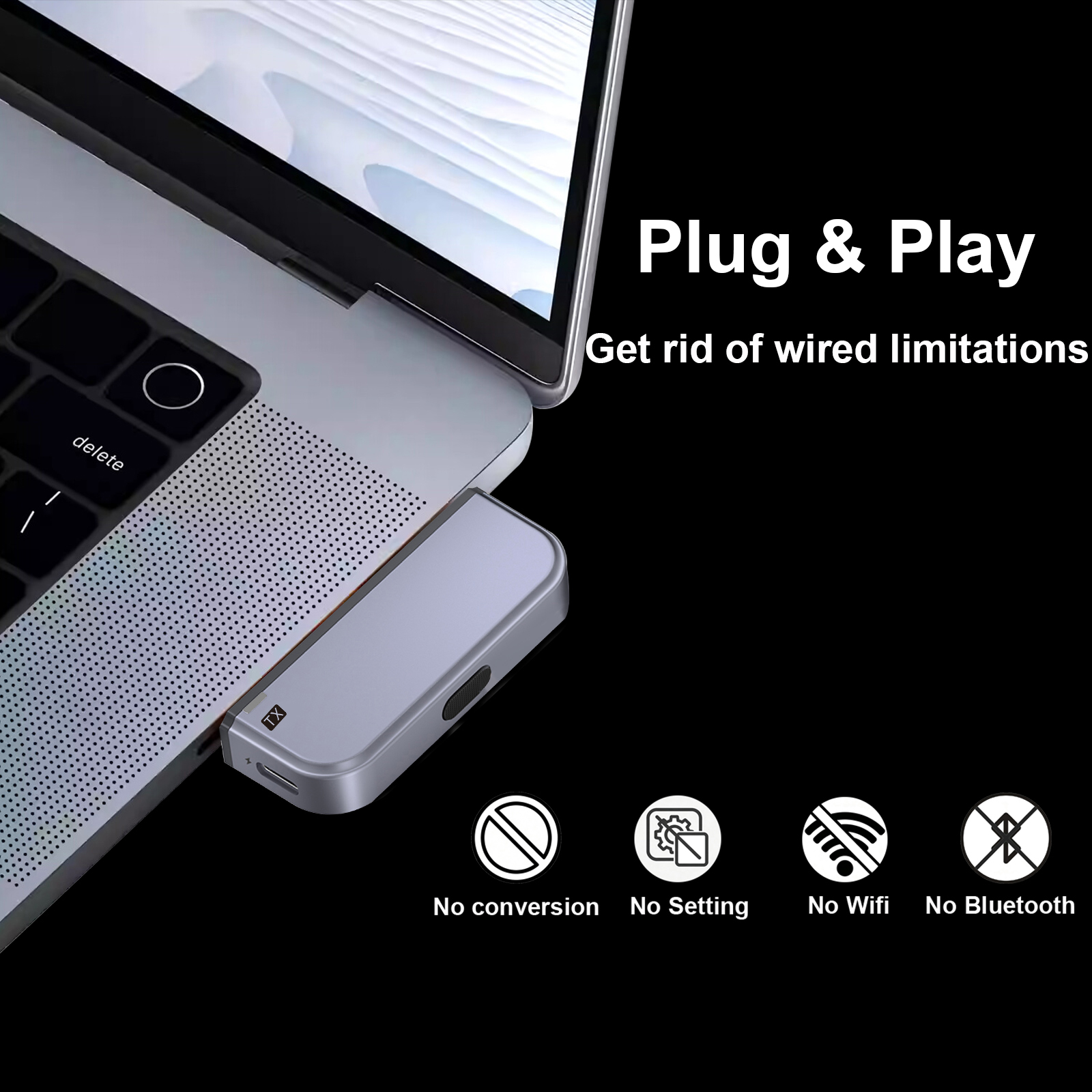 2-in-1 Type C Wireless HDMI Tr - Smart Home For Pc 리뷰 및 가격
