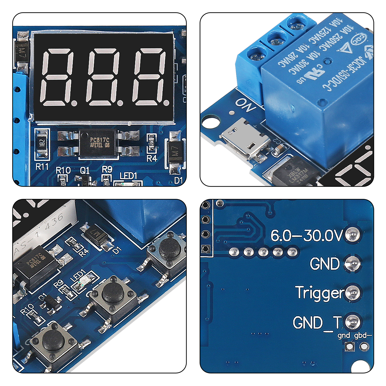 DC 6-30V Timer Relay Programma - Smart Home Sistem 리뷰 및 가격