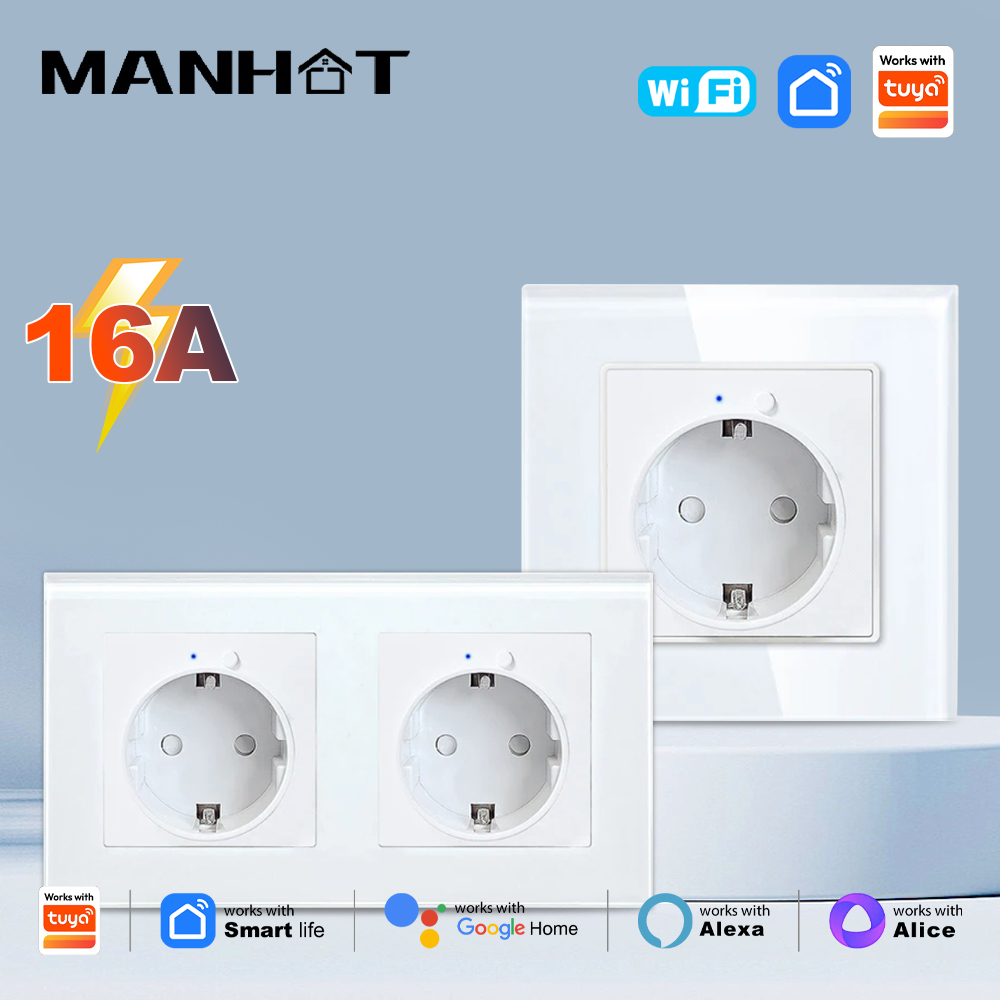 MANHOT WiFi Smart EU Wall Sock - Smart Home Energy App 리뷰 및 가격