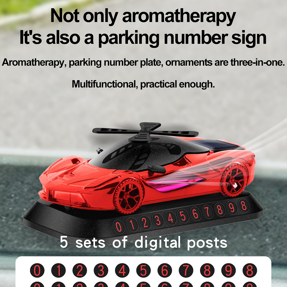 Solar car ornaments aromathera - Smart Home Interior 리뷰 및 가격
