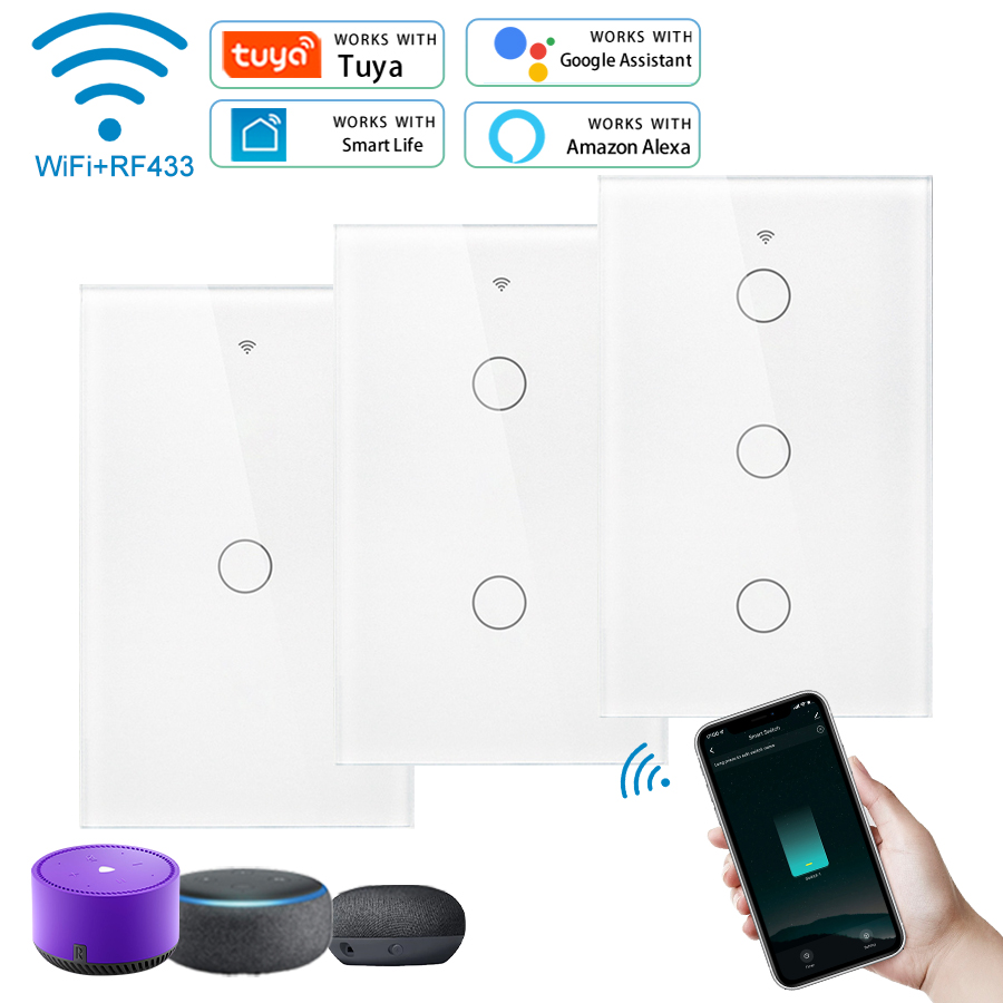 Tuya WiFi Touch Wall Smart Swi - Homesmart Online 리뷰 및 가격