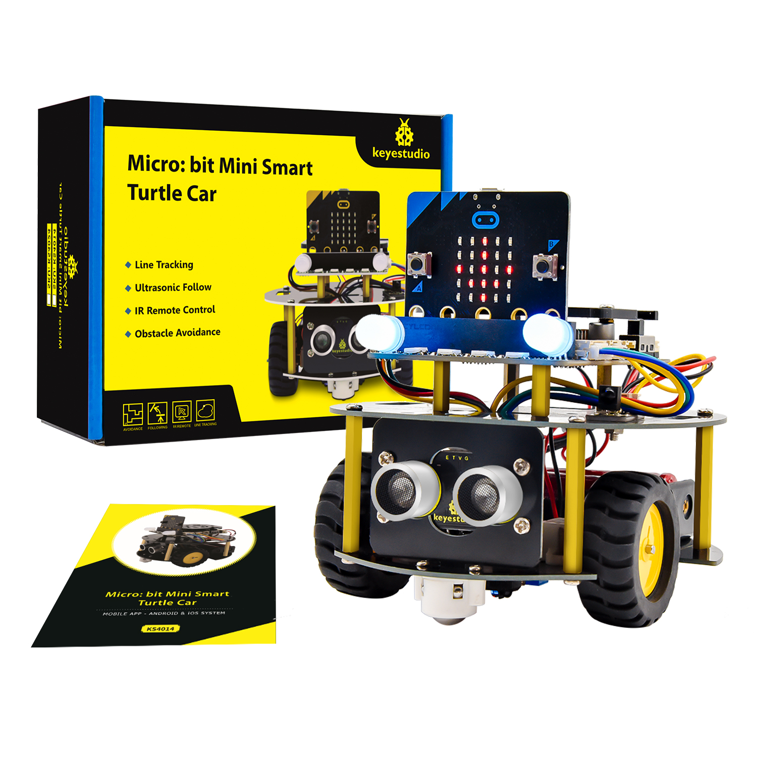 Keyestudio Micro:Bit V2 Robot  - Smart Home Micro Bit 리뷰 및 가격