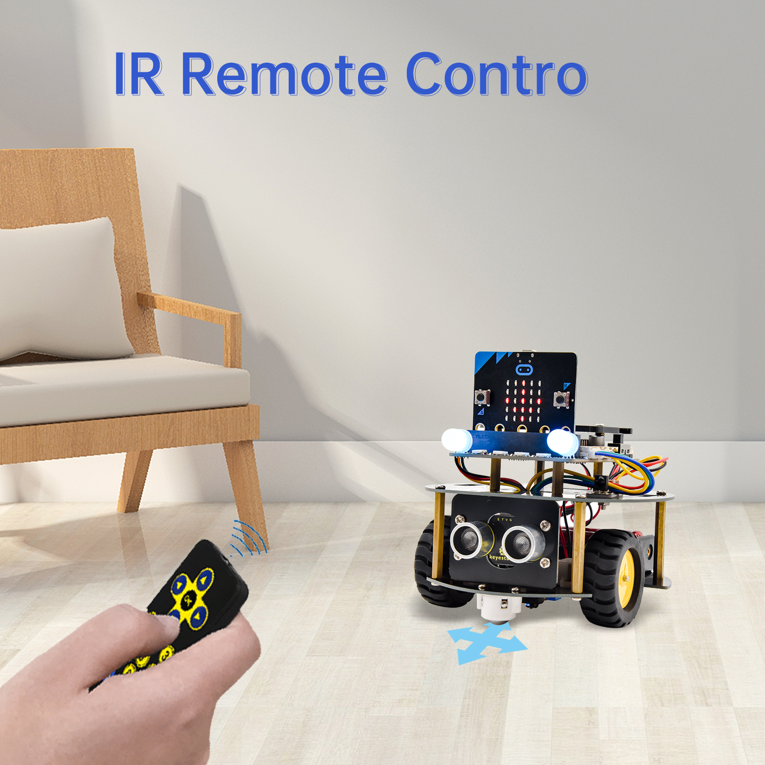 Keyestudio Micro:Bit V2 Robot  - Smart Home Micro Bit 리뷰 및 가격