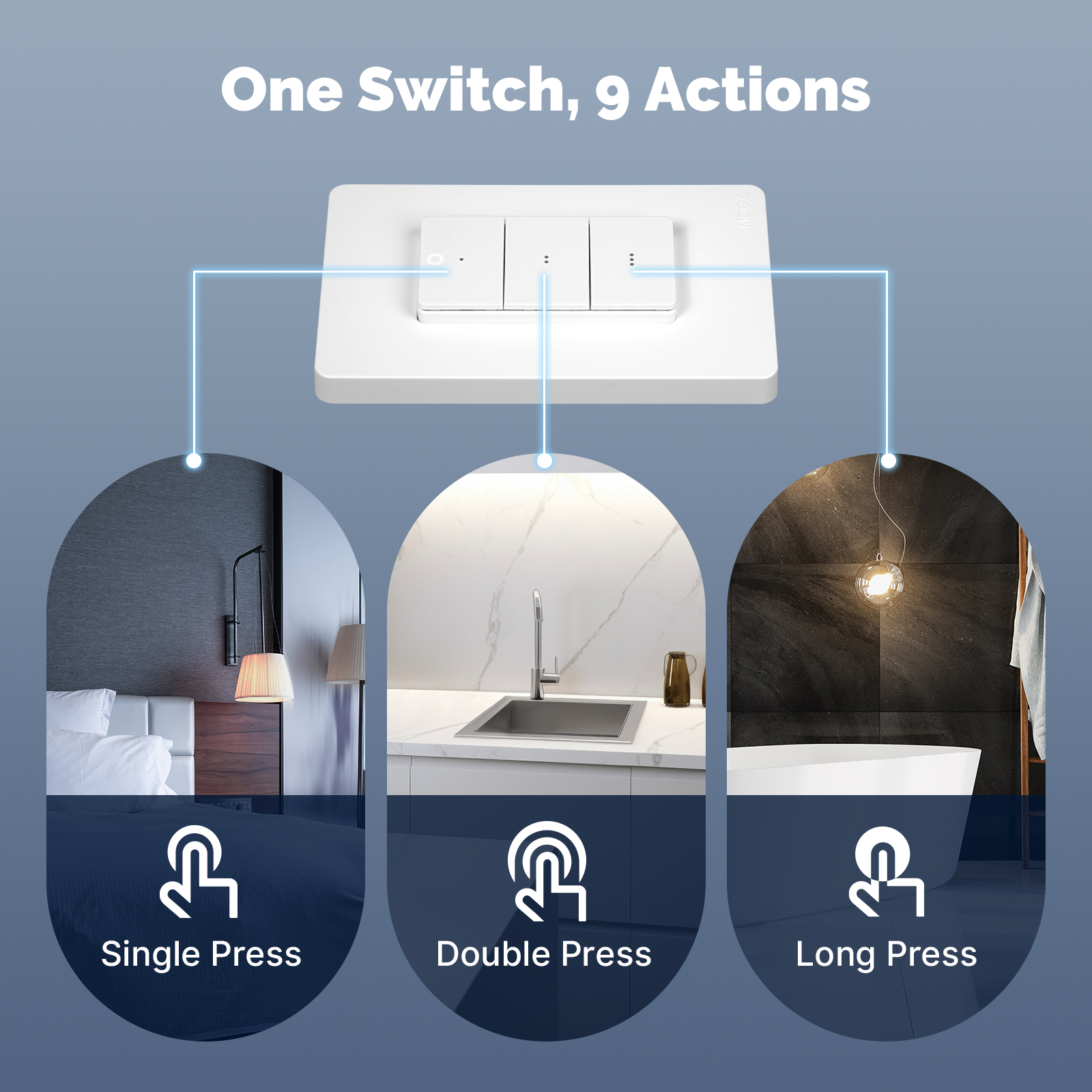MOES Tuya Zigbee Smart Wireles - Smart Home Moes 리뷰 및 가격